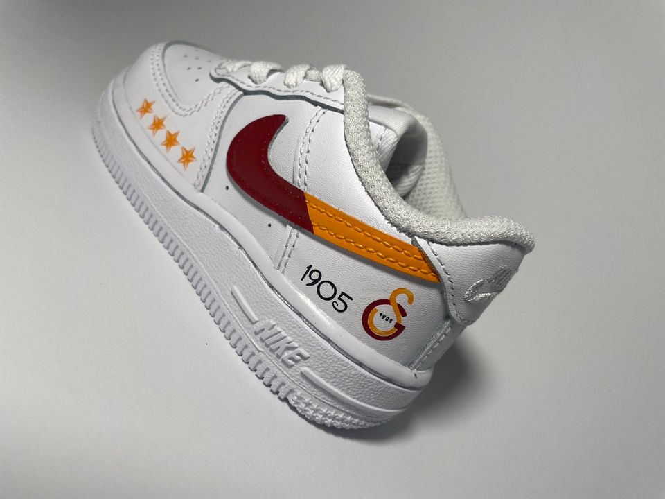 Custom Nike Air Force 1 / Galatasaray/ Babyschuhe in Wuppertal