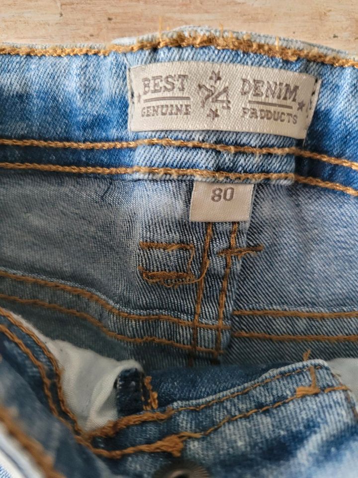 Set Jeans Hose, Gr. 80, Jungen Mädchen Kinder in Olsberg