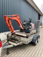 Minibagger Kubota Kx ohne Kabine Microbagger mieten leihen MS01 Niedersachsen - Varel Vorschau