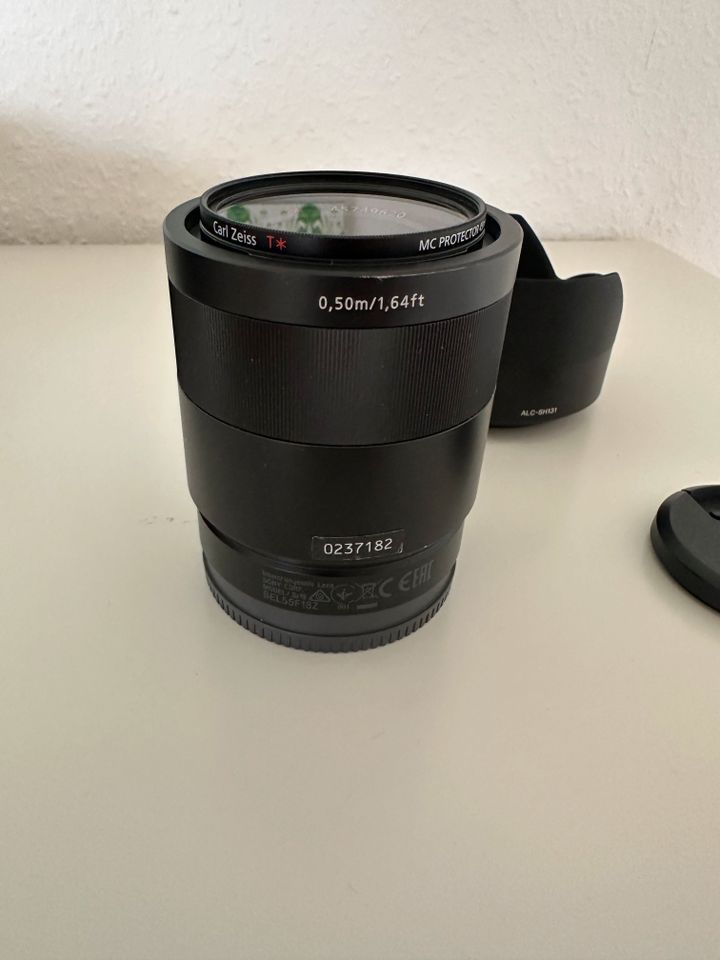 Sony 55mm 1.8 (SEL-55F18Z) Zeiss Objektiv in Bergisch Gladbach