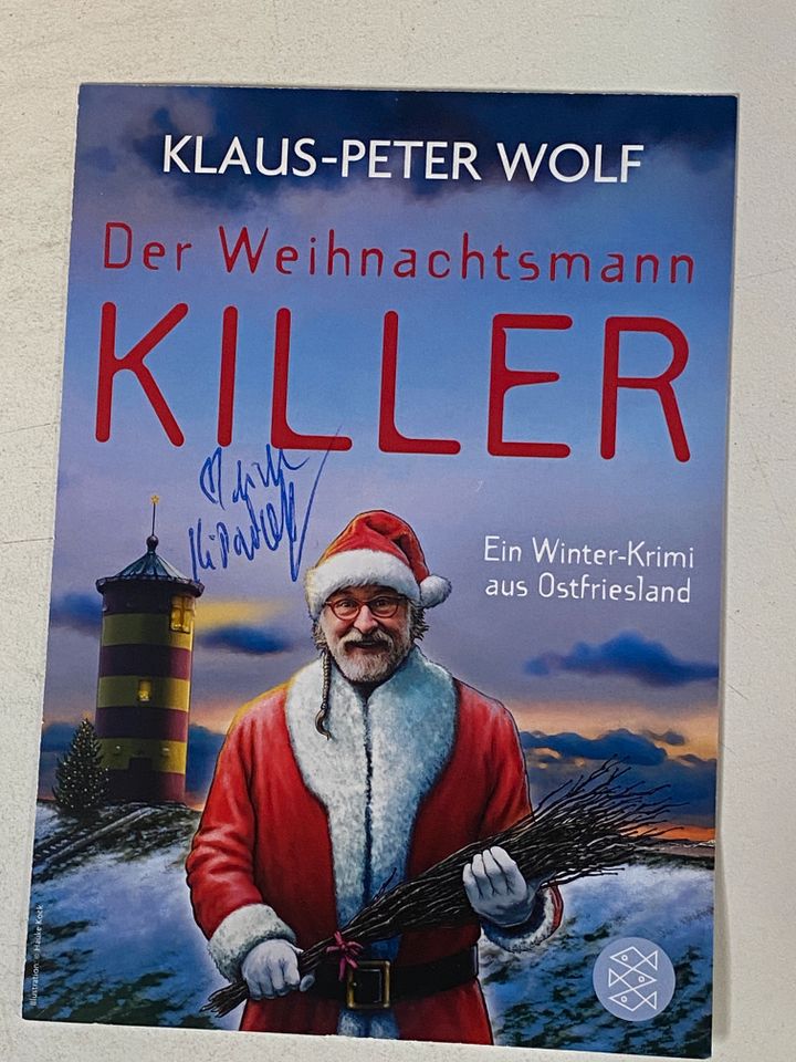 Klaus-Peter Wolf "Der Weihnachtsmarktkiller" + SIGNATUR in Georgsmarienhütte