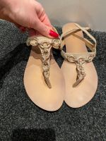 Sandalen Beige Gr. 39 Bayern - Augsburg Vorschau