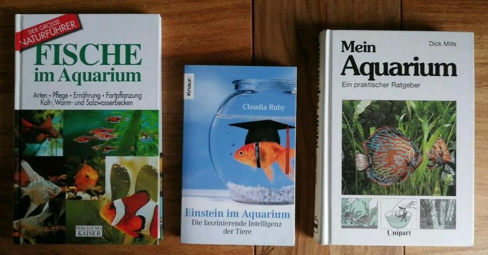 Fische, Aquarium Bücher Paket 3-teilig Ratgeber, Fachbücher in Uder