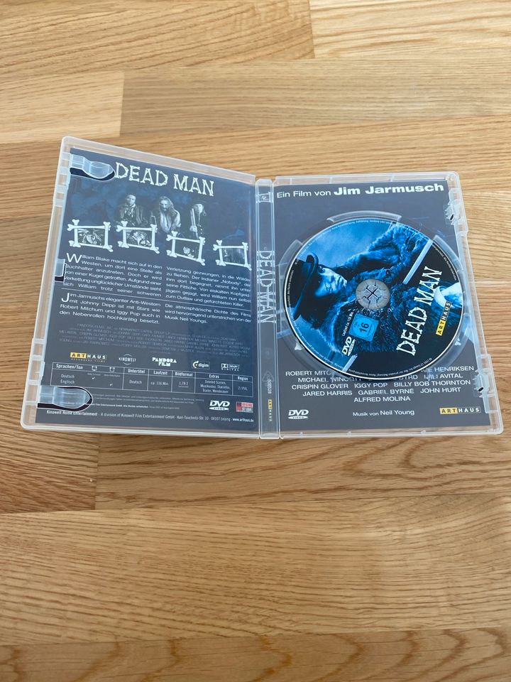 DVD - Dead Man - Johnny Depp & Robert Mitchum in Düsseldorf