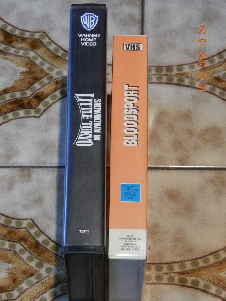2er  VHS Video Pack Genre: Material-Arts in Markneukirchen