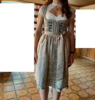 Schönes Krüger Dirndl in grau/beige Gr.36 Bayern - Viechtach Vorschau