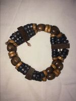 Perlen Holz Armband Afrika Boho Natur braun Mecklenburg-Strelitz - Landkreis - Friedland Vorschau