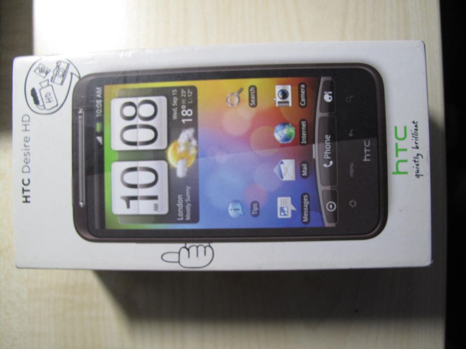 HTC Desire HD  Brown Smartphone Android (Ohne Simlock) in Bruchsal