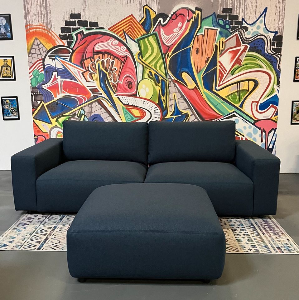 Sofa Couch Big Sofa inklusive Hocker von Gallery M by mUSTERRING in Dortmund