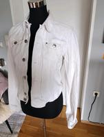 Weiße H&M Jeans Jacke Denim Tailliert Gr.38 Bayern - Forchheim Vorschau