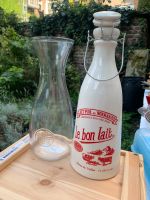 Karaffe Porzellan Glas Weiß Transparent Milch Wasser Köln - Ehrenfeld Vorschau