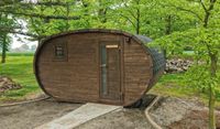 Sauna oval komplett montiert Aussensauna, Fass-Sauna Nordrhein-Westfalen - Espelkamp Vorschau