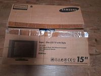 Samsung 15" LCD TV auf Standfuss, silber Bayern - Windischeschenbach Vorschau