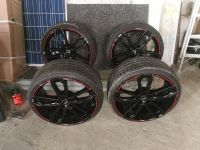 Alufelgen ABT CR20 Black-Red-Edition 5x112 - Audi, VW, Skoda... Niedersachsen - Cremlingen Vorschau