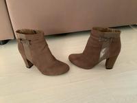Stiefeletten braun Gr.39 Leder Bayern - Landau a d Isar Vorschau