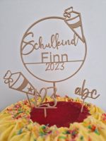 Caketopper Schulkind, Einschulung, Schultüte personalisiert Nordrhein-Westfalen - Hiddenhausen Vorschau