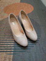 Pumps Leder Lack beige creme Gabor High Heels Gr. 37 Nordrhein-Westfalen - Hamm Vorschau