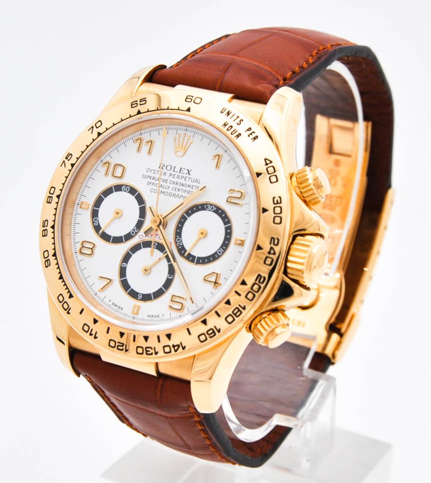 Rolex Daytona Zenith El Primero 18K Gelbgold 16518 in Hamburg