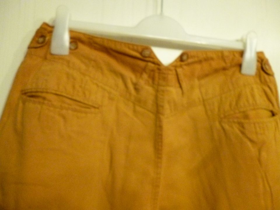 Übergröße 50 - Bermuda Shorts - Kurze Hose von Cinque - orange in Muggensturm