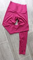 Adidas Leggings rot Hessen - Münzenberg Vorschau
