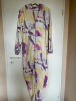 Damen Fleece Jumpsuit kuschelig Gr. M, Esmara, bunt batik Bayern - Würzburg Vorschau