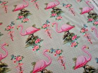 Flamingo Stoff Jersey Jerseystoff Patchwork Stoffe Farbenmix Bayern - Wartenberg Vorschau