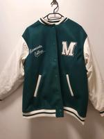H&M Baseballjacke dunkelgrün / Minnesota college Größe L Mecklenburg-Vorpommern - Neubrandenburg Vorschau