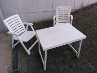 Gartenmöbel Gartenstühle mit Tisch weiß zusammenklappbar Baden-Württemberg - Pfinztal Vorschau