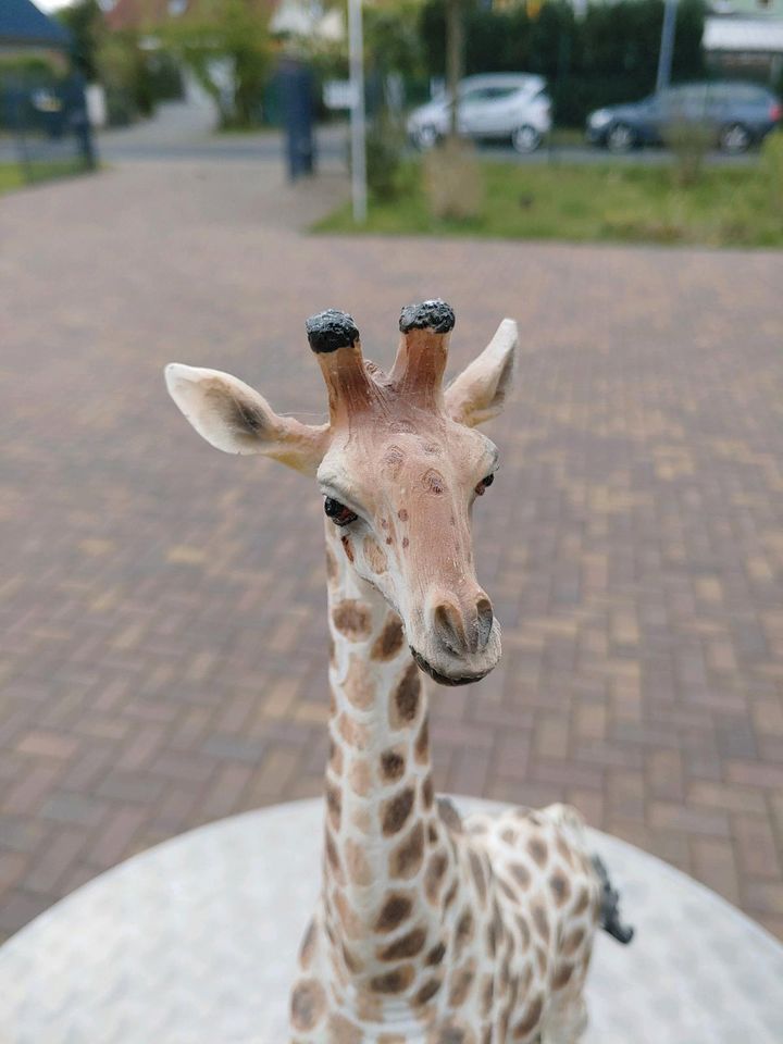 Giraffe Afrika Skulptur Deko Garten Tier Figur Statue 46cm in Stahnsdorf
