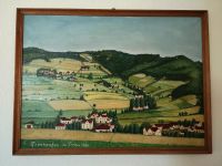 Bild Gemälde Frankenhau von A. Schindler Bayern - Elchingen Vorschau