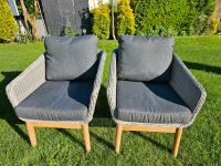 2 INTENSO Lounge Sessel Stühle Polyrattan grau Fa. Baden-Württemberg - Wangen im Allgäu Vorschau