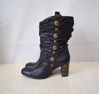 edle Lea Foscati Echtleder High-Heel Stiefeletten Gr. 38 - NEU Baden-Württemberg - Neulingen Vorschau