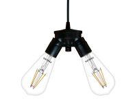 Steampunk Vintage-Pendelleuchte mit 2 Edison LED-Lampen ST64, E27 Dresden - Striesen-Süd Vorschau