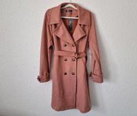 Allegra K Wildlederimitat Mantel Trenchcoat XL Dunkelrosa Gürtel Bayern - Adelshofen (Oberbayern) Vorschau
