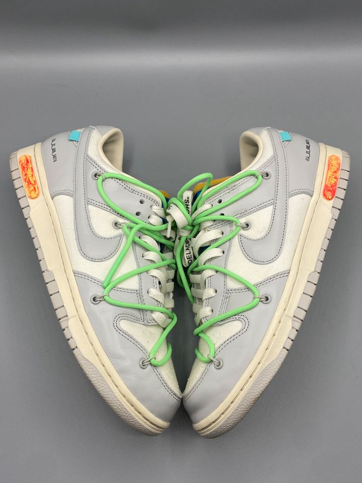 Nike Dunk Low x Off-White Lot 26 in Mühlhausen