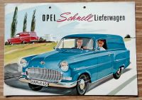 Opel Olympia Schnell Lieferwagen Prospekt sehr selten Rarität Chemnitz - Einsiedel Vorschau