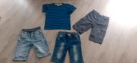 Sommer Set Junge Kurze Jeans Shorts T-Shirt Gr. 122 Saarland - Merchweiler Vorschau