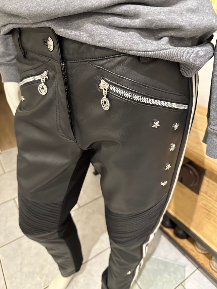 SPORTALM KITZBÜHEL Biker-(Echt-)Lederhose Schwarz Gr.40 *NEU* in Geesthacht