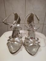 Paar Pumps / High Heels/Sandalen Silber Mötivi - metallic Gr 38 Niedersachsen - Belm Vorschau