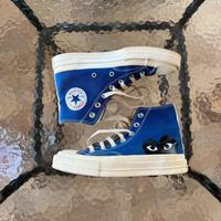 Converse x Play Comme des Garçons blaue High Top Chucks Sneaker Schleswig-Holstein - Schleswig Vorschau