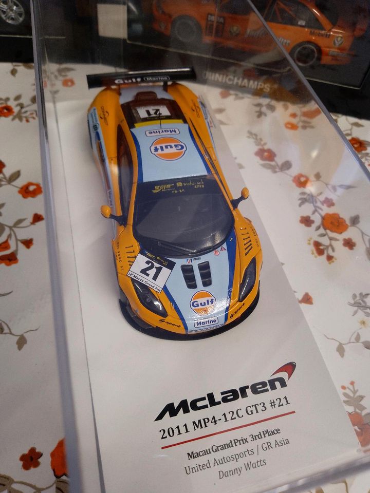 TSM 2011 GULF Macau Grand Prix McLaren Mp4-12c GT3 A. Watts 1:43 in Hamburg