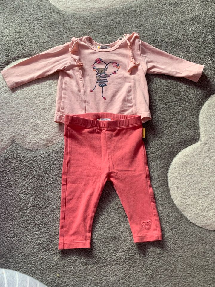 Baby Anzug Mädchen Leggins langarm Shirt Steiff in Neuss
