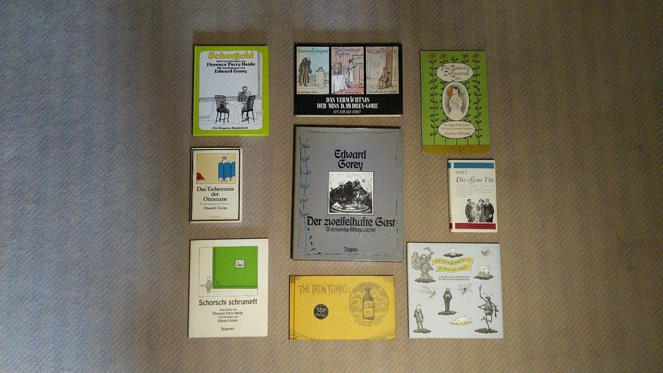 Konvolut von 11 Edward Gorey Büchern - 1966 - 1999 in Köln