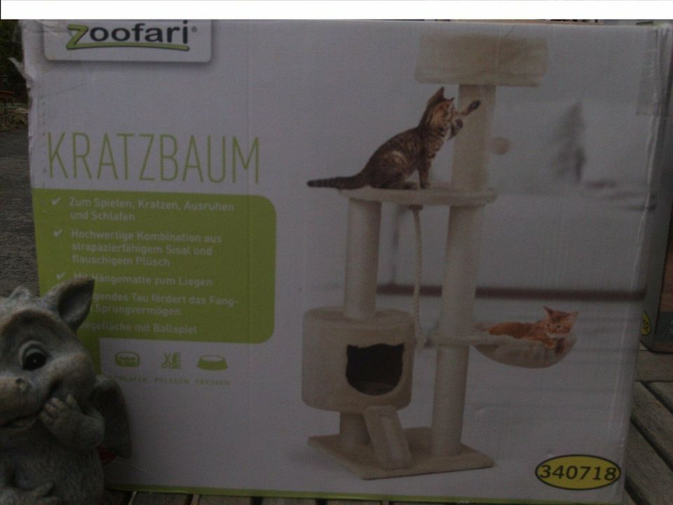 ZOOFARI® Katzenkratzbaum Hängematte Kratzbaum Kletterbaum 115 cm in Sachsen  - Bad Gottleuba-Berggießhübel | eBay Kleinanzeigen ist jetzt Kleinanzeigen