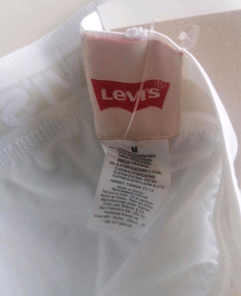 4x Underwear von Men's Levis NEU und OVP Gr M in Merklingen