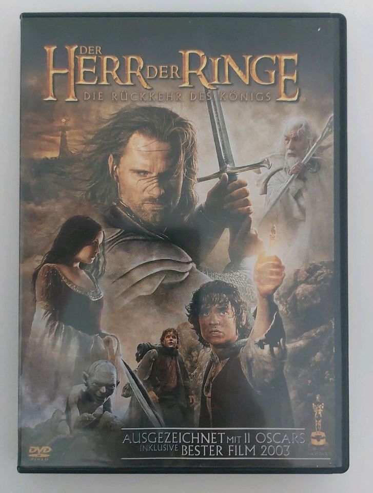 DVD Der Herr der Ringe Die Rückkehr des Königs u.v.m in Ismaning