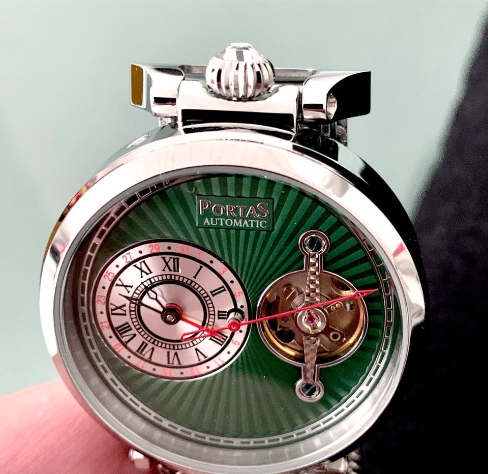 Extravagante Herren Automatik Armbanduhr v. PortaS in Neulußheim