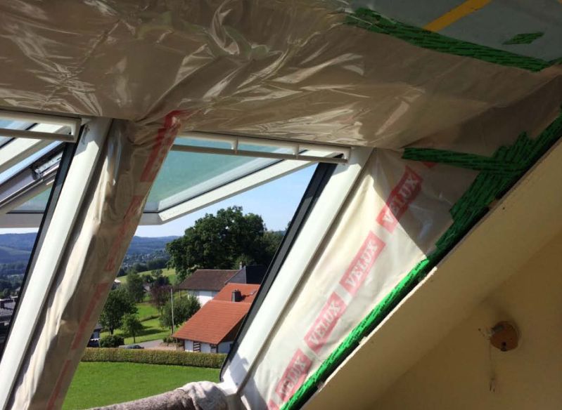 Dachfenster Dachflächenfenster Velux Rotor Lichtspots in Schweitenkirchen