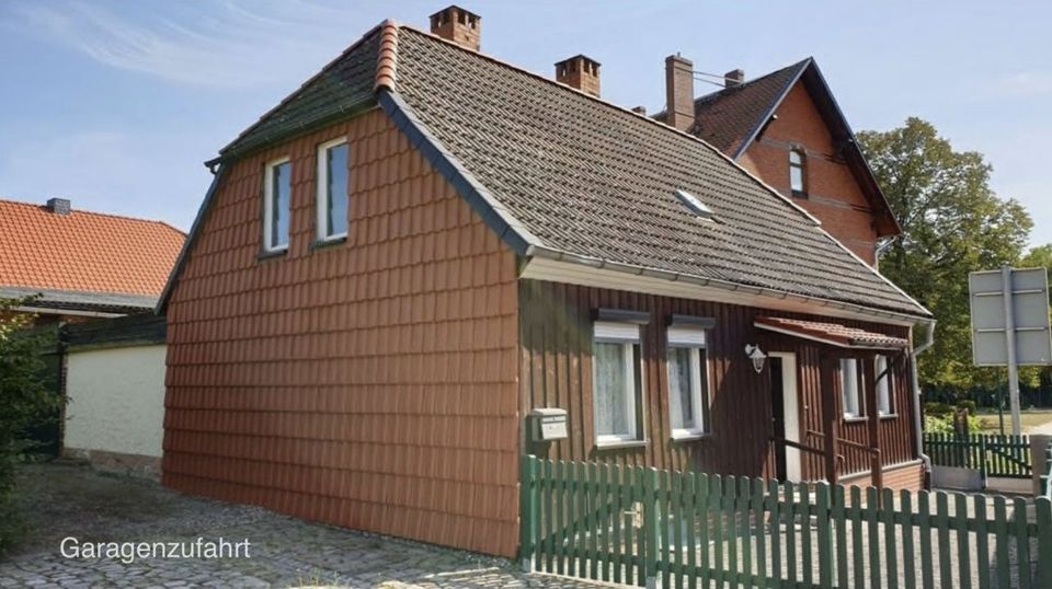 MIETKAUF MÖGLICH! Einfamilienhaus mit Scheune, Nebengebäude und Garage in Am Großen Bruch