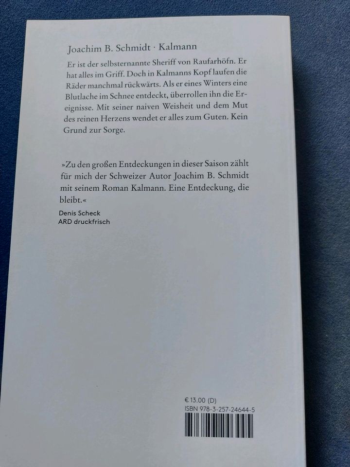 Kalman / Joachim B. Schmidt / NEU in Grevenbroich